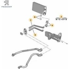 Kalorfier Boru Tk Peugeot  1609171480   1609171480