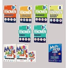 Belirtilmemiş 8. Sınıf Matematik-Fen B.-Türkçe-Paragraf-Inkılap T.-Din Kültürü (A)- More More Set Soru Bankaları