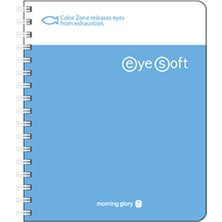 Morning Glory 2000 Çizgili Not Defteri 15X12,5 cm Mavi 12010-89636