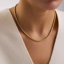 Sembol Gold 14 Ayar Dorika Altın Kolye 45 cm 2.75 Gram
