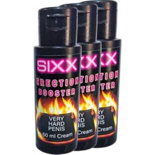 Sb Shopping Süper Sixx 3tane Erkeklere Özel Extra Destek Kremi 60 ml