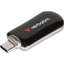 Verbatim 30224 Plectra 64GB Usb-C Flash Bellek Siyah