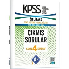 Kr Akademi 2026 Kpss Ön Lisans Çıkmış Sorular Son 4 Sınav Kr Akademi Yayınları
