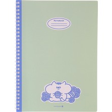 Morning Glory 4000 Çizgili Defter 26X19 cm Mavi 11111-89271