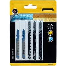 Esranın Dünyası 5'li Dekupaj Testere Bıçağı Seti - Ahşap, Metal, Plastik Kesimi Için Uygun