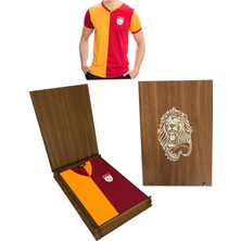 GS Store Galatasaray Forma Metin Oktay L Beden Sarı - Kırmızı Renkli Ahşap Kutulu Ürün
