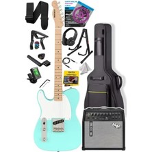 Esranın Dünyası Tele Kasa Maple Klavye ve 50W Amfili Elektro Gitar Seti