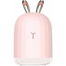 LED Işıklı Hava Nemlendirici Buhar Makinesi Dekoratif Aromaterapi