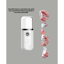 Akıllı Pro Teknolojili Şarjlı Nemlendirici – Portatif Cilt ve Hava Nemlendirici Cihaz