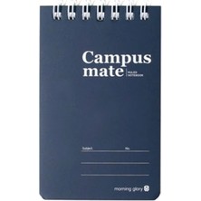 Morning Glory 1200 Campus Çizgili Not Defteri 11,3x7,1 cm Lacivert 12001-87579