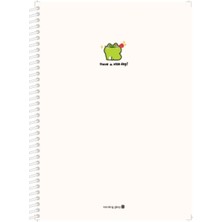 Morning Glory 1200 Çizgili Defter 25,2X17,8 cm Krem 10230-88600