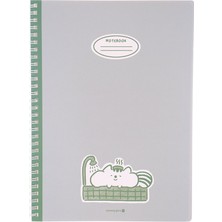 Morning Glory 4000 Çizgili Defter 26X19 cm Yeşil 11111-89271