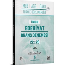 Türkçe Öabtdeyiz Öabt Meb-Ags Türkçe Imge Edebiyat 22X20 Branş Denemeleri Çözümlü - Umut Tetik Türkçe Öabtdeyiz