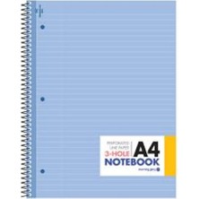 Morning Glory 5000 A4 Çizgili Defter Mavi 11111-84605