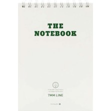 Morning Glory 3500 Çizgili Not Defteri 22,2X15 cm Yeşil 11131-88157