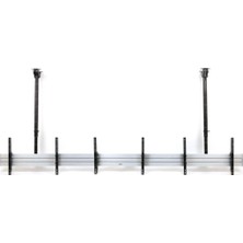 Dark Dk-Ac-Vt15 40"- 50" Üç Tv Destekli Tavan Tipi Hareketli, Yükseklik Ayarlı Tv Askı Aparatı