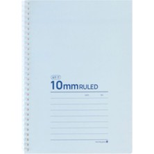 Morning Glory 3500 Çizgili Defter 26X19 cm Açık Gri 11111-88892