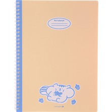 Morning Glory 4000 Çizgili Defter 26X19 cm Açık Mavi 11111-89271