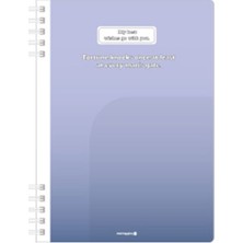 Morning Glory 5000 Çizgili Not Defteri 26X19 cm Mor 11210-87840