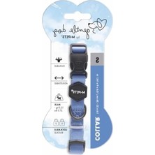 Esranın Dünyası Ayarlanabilir Boyun Tasması, Küçük Boy, Mavi