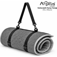 intex Katlanır Kamp Yatağı - Yer Yatağı - Taşınabilir - Argeus - Antrasit - 70X190CM  - Su Geçirmez Zemin, Karavan, Anne Yanı