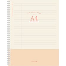 Morning Glory 5000 Çizgili Not Defteri A4 Sarı 11111-88889