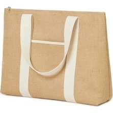 Esranın Dünyası Soğuk Tutucu Jüt Çanta - 43 x 35 x 13 cm