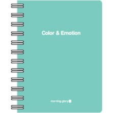 Morning Glory 1500 Çizgili Not Defteri 10,6x8 cm Mint 12001-88921