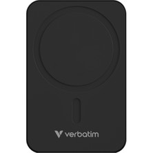 Verbatim 20000 Mah Manyetik Kablosuz (Magsafe) 15W Powerbank 35W Pd Siyah Renk Kablo DAHIL-(32223)