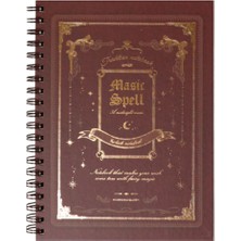 Morning Glory 7000 Çizgili Defter 26X19 cm Bordo 11131-88876