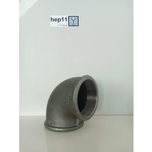 3" Siyah Dirsek Ekpaş