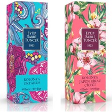 Eyüp Sabri Tuncer Okyanus ve Japon Kiraz Çiçeği Kolonyası 400 ml 65 Derece Ferahlatıcı Koku