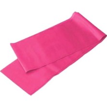 Delta Pilates Bandı Hafif Sert 120 x 15 cm Egzersiz Direnç Lastiği Tekil Kullanım Amaçlı