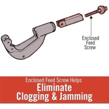 31622 Model 150 Sabit Salıncak Boru Kesici, 1/8 Inç Ila 1-1/8 Inç Boru Kesici