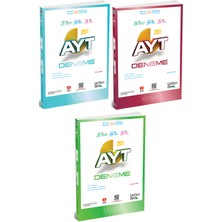 Üç Dört Beş 2026 Yks Ayt Fizik+Kimya+Biyoloji 60 Deneme 3 Lü Set Çözümlü Üç Dört Beş Yayınları