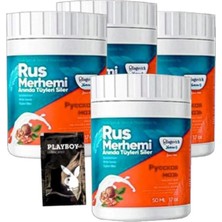 Sb Shopping Süper Playboy Turquoise 4'lü Birden Ceviz & Ceviz Sütü Rus Merhemi 50 ml Tüy Dökücü Krem + 1 Jel