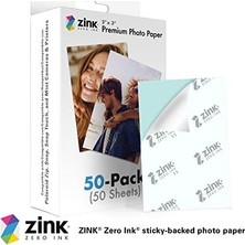 2"x3" Premium Fotoğraf Kağıdı (50 Paket),, Zip ve Nane Kameraları ve Yazıcılarla Uyumlu