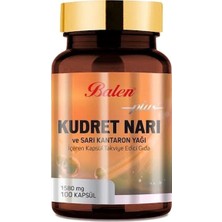 Balen Plus Kudret Narı ve Sarı Kantaron Yağı İçeren 100 Kapsül Takviye Edici Gıda Türkiye Menşeli