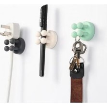 18 Parça Kablo Tutucu Seti | Yapışkanlı Kablo Klipsi | Masa Üstü Kablo Düzenleyici | Şarj Kablosu, Kulaklık, Usb, Hdmı, Mouse Kablosu Için | Ofis & Ev Kullanımı | Kablo Yönetimi Çözümü