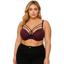Wear Treasure C Cup Telli Süngerli Içi Boş Çapraz Ipli  Sütyen