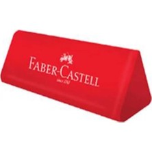 Faber-Castell Kırmızı Üçgen Silgi 187237 Ergonomik Tasarım ve İz Bırakmayan Özellikler