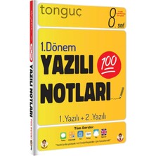 8. Sınıf Yazılı Notları 1. Dönem 1 ve 2. Yazılı
