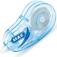 MAS 12 Li Paket Mavi Şerit Silici 5mm/8m Düzeltici Pratik Ölçüler ile Hızlı Düzeltme