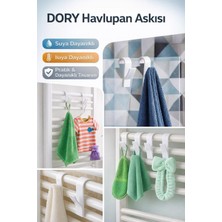 Dory Havlupan Askısı – Suya ve Isıya Dayanıklı, Pratik ve Dayanıklı Tasarım 1 Adet Beyaz