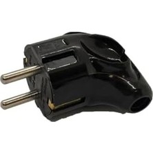 Siyah Monoblok Topraklı Erkek Fiş