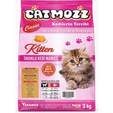 Catmozz Tavuklu Yavru Kedi Maması 3 kg Sağlıklı ve Ekonomik Beslenme