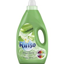 Rinso 3 L Aloe Vera Renkliler Çamaşır Deterjanı 50 Yıkama Renk Koruma ve Bakım İçin Özel Formül