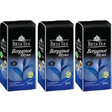 Beta Tea 1,5 kg Bergamot Rüyası Siyah Çay Aroması ile Doğal Yaprak Çay Kalitesi