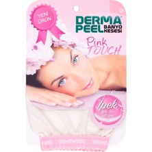 Dermapeel Pink Touch Banyo Kesesi İpek Gibi Dokulu Banyo ve Duş Aksesuarı