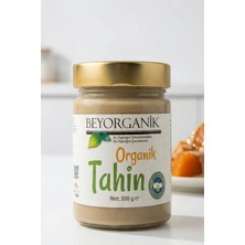 Beyorganik Organik Tahin 300 gr Ege Bölgesi Lezzeti Katkı Maddesi İçermeyen Doğal Ürün